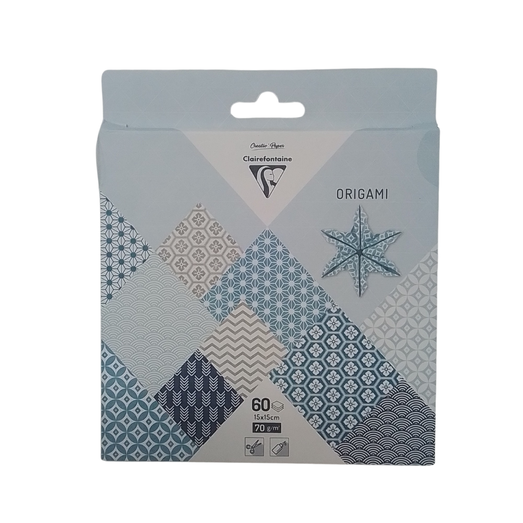 CLAIREFONTAINE - KIT ORIGAMI FIOCCO DI NEVE 15X15