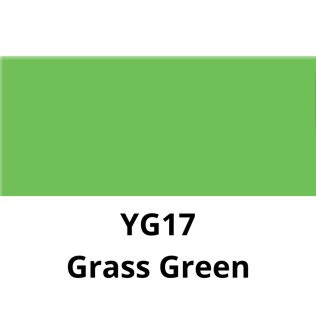 COPIC - CIAO BRUSH PEN SFUSI (TONALITÀ FREDDE) YG17 GRASS GREEN