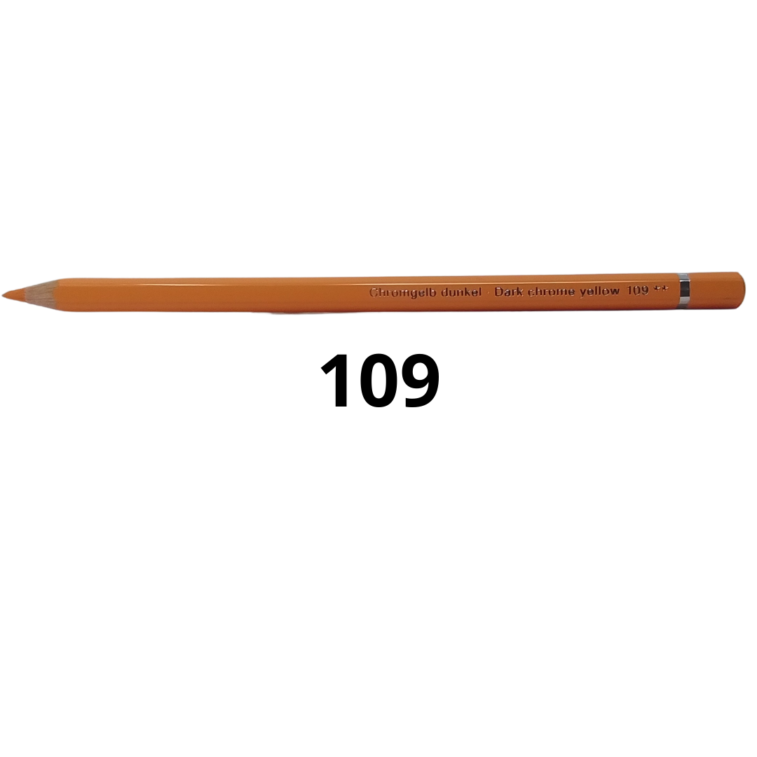 FABER-CASTELL - MATITE ACQUERELLABILI ALBRECHT DURER 109 DARK CHROME YELLOW