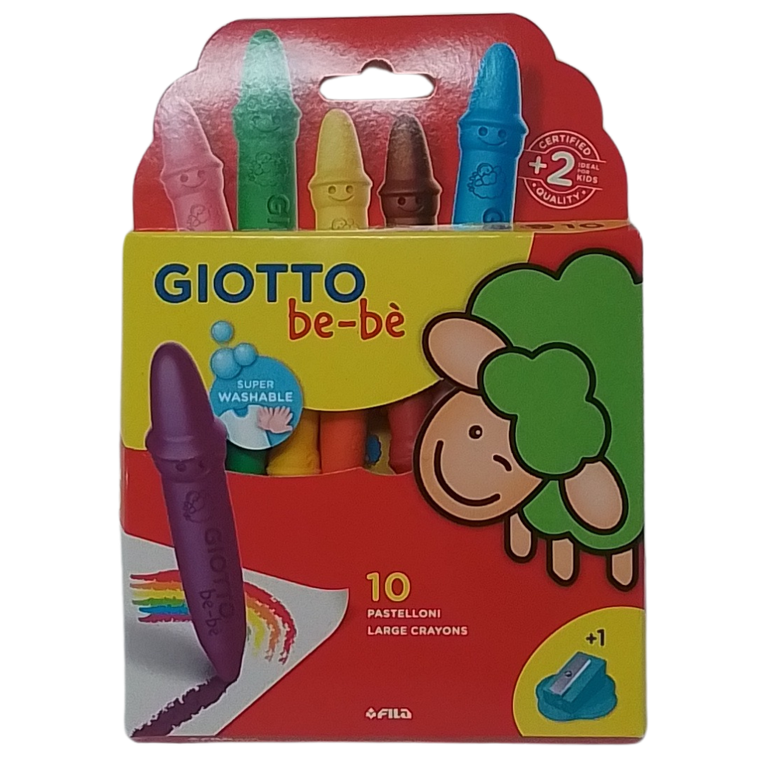 GIOTTO - BE-BE CONF. 10 PASTELLONI + TEMPERINO