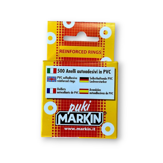 Markin - Anelli autoadesivi in PVC