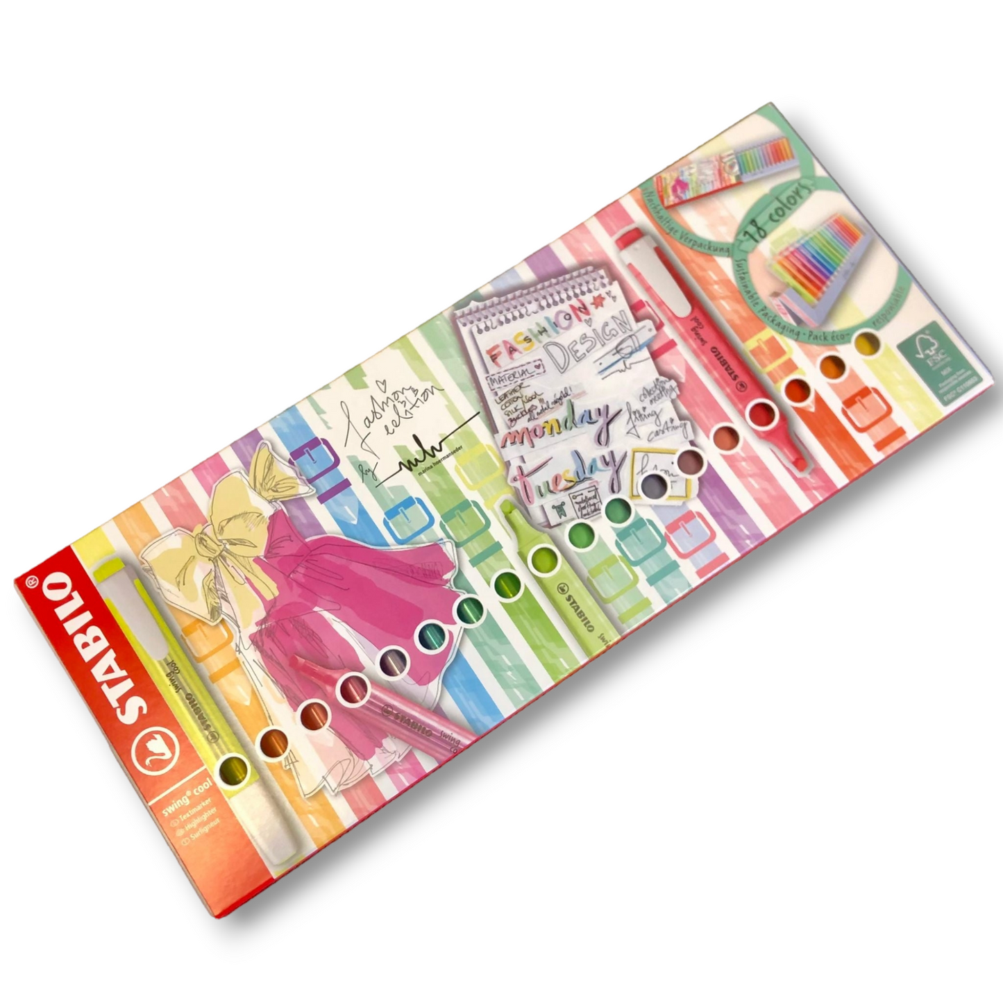 STABILO Swing Cool SET DA 18 EVIDENZIATORI