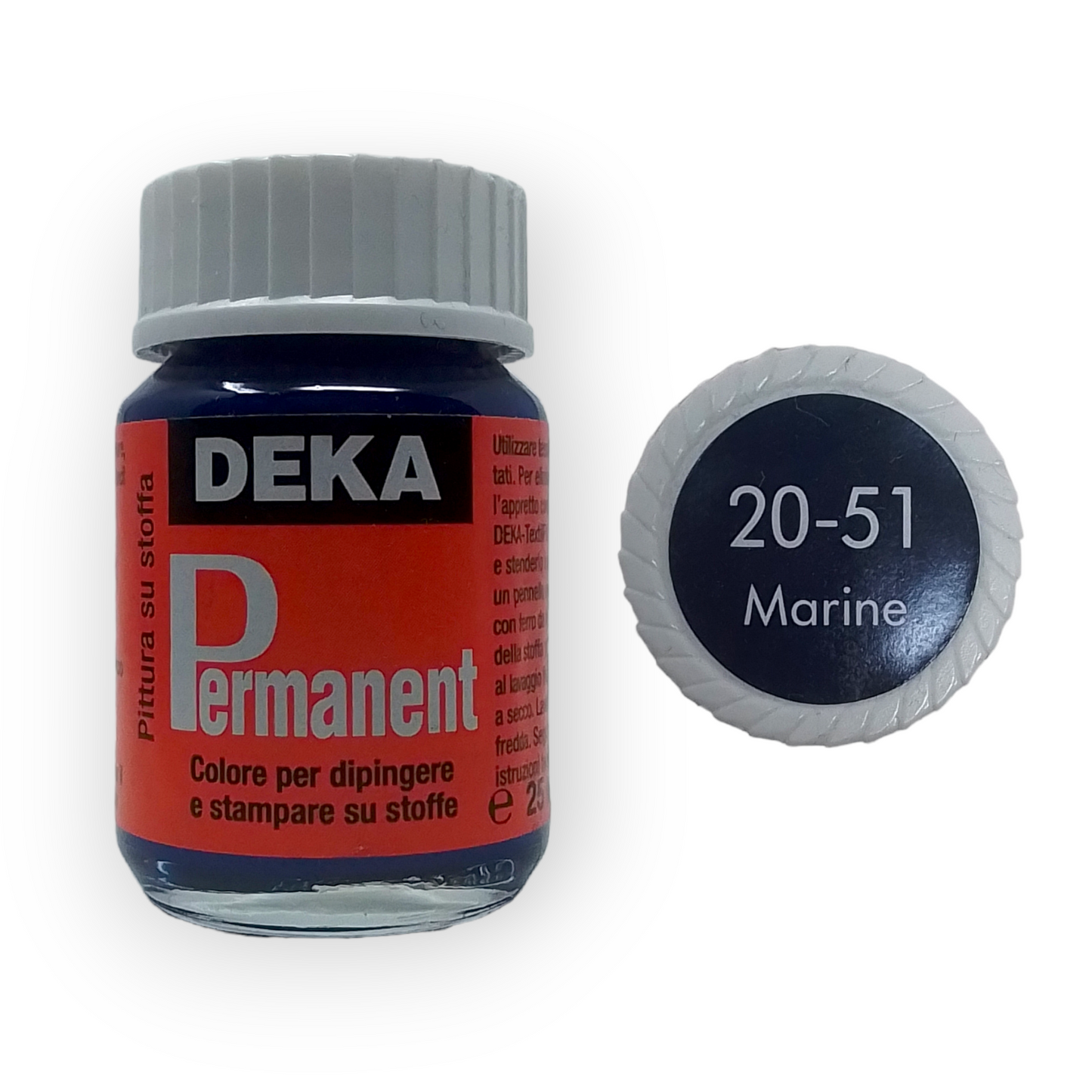 Deka Permanent Colori per Stoffa (Serie 20 da 25 ml)