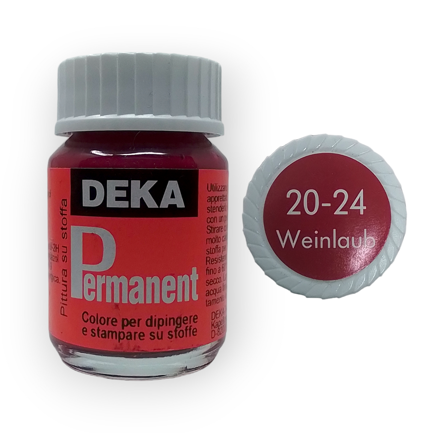 Deka Permanent Colori per Stoffa (Serie 20 da 25 ml)