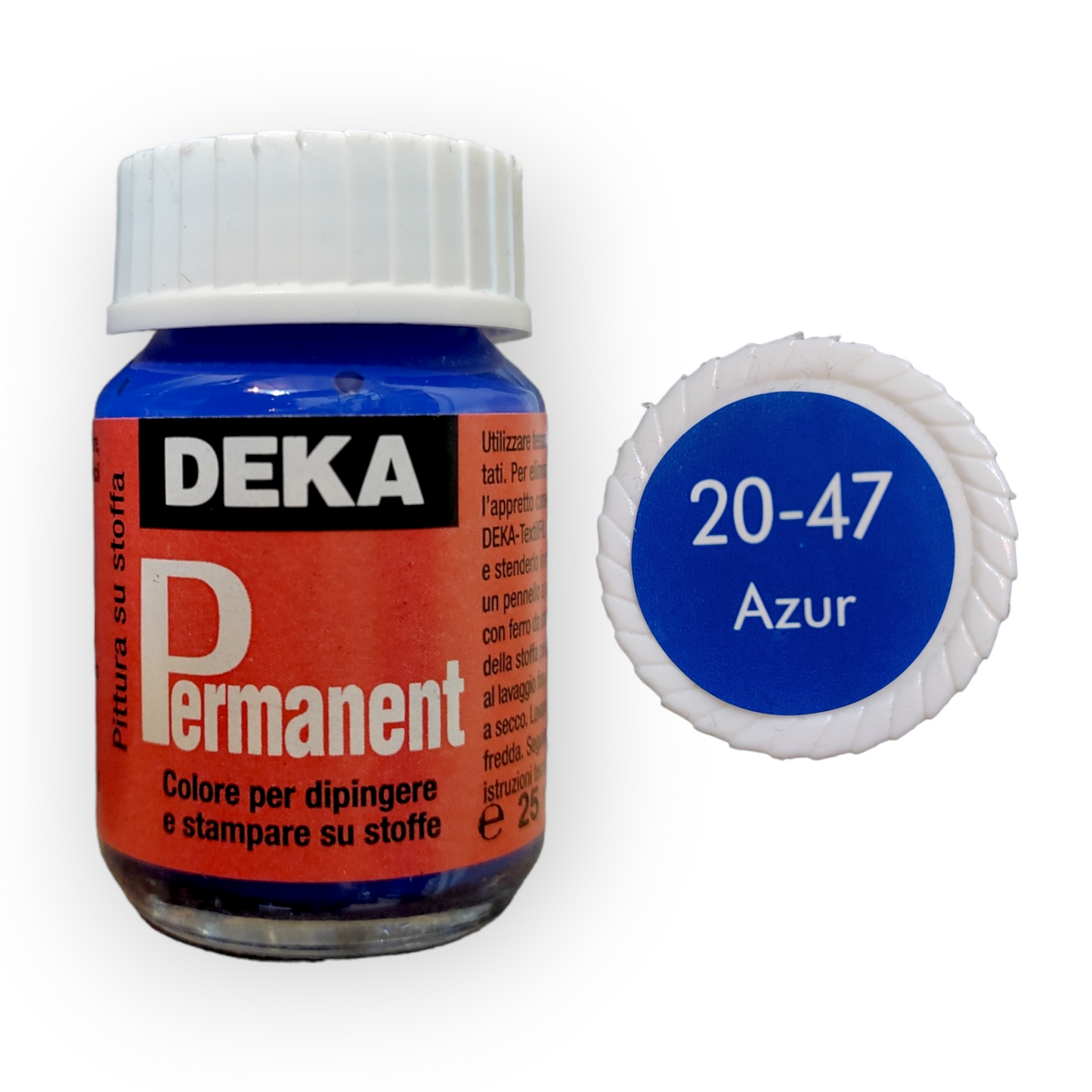 Deka Permanent Colori per Stoffa (Serie 20 da 25 ml)