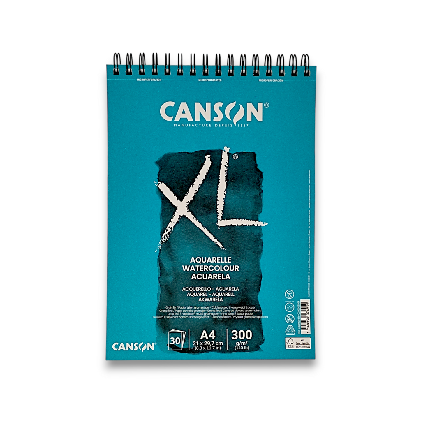 CANSON - XL WATERCOLOUR (CARTA DA ACQUERELLO)