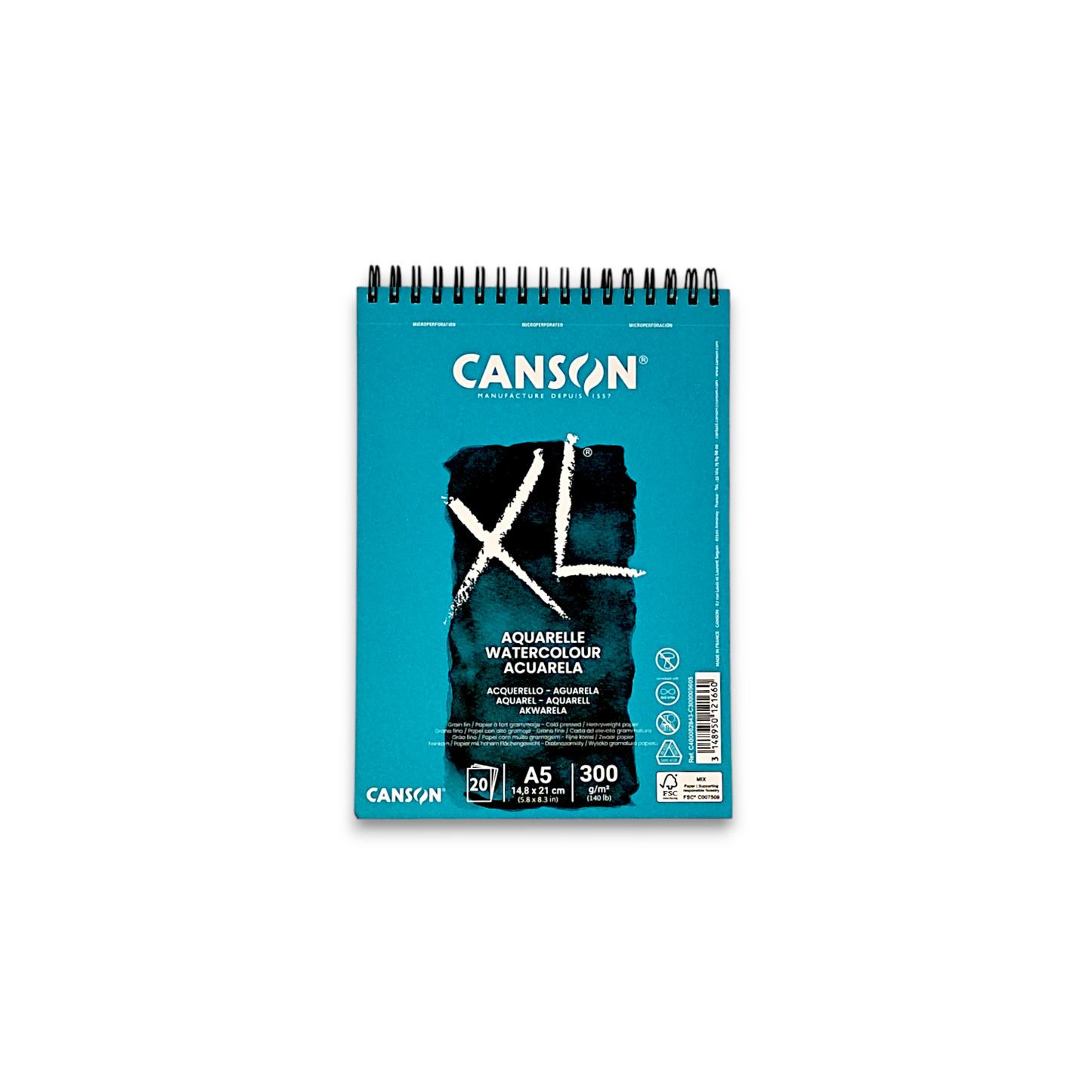 CANSON - XL WATERCOLOUR (CARTA DA ACQUERELLO)