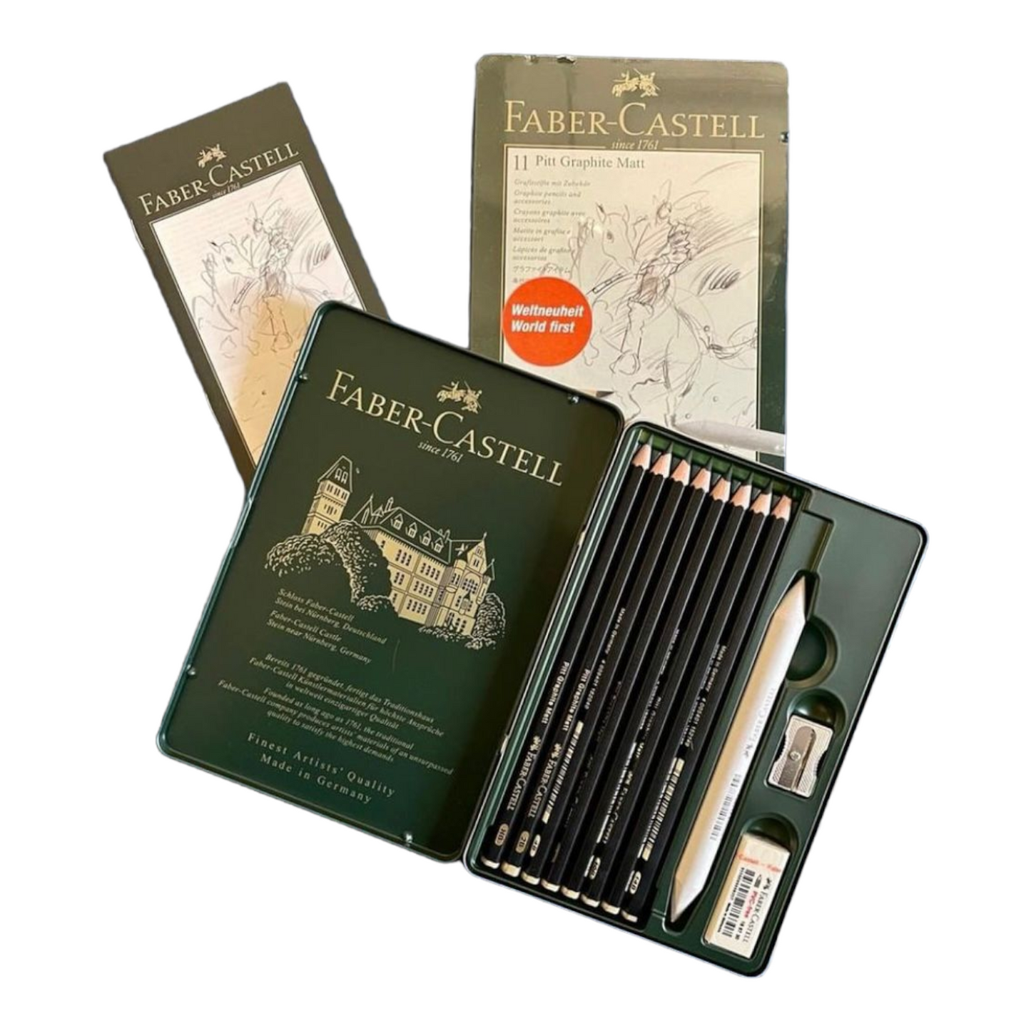 FABER CASTELL - 11 Pitt Graphite Matt