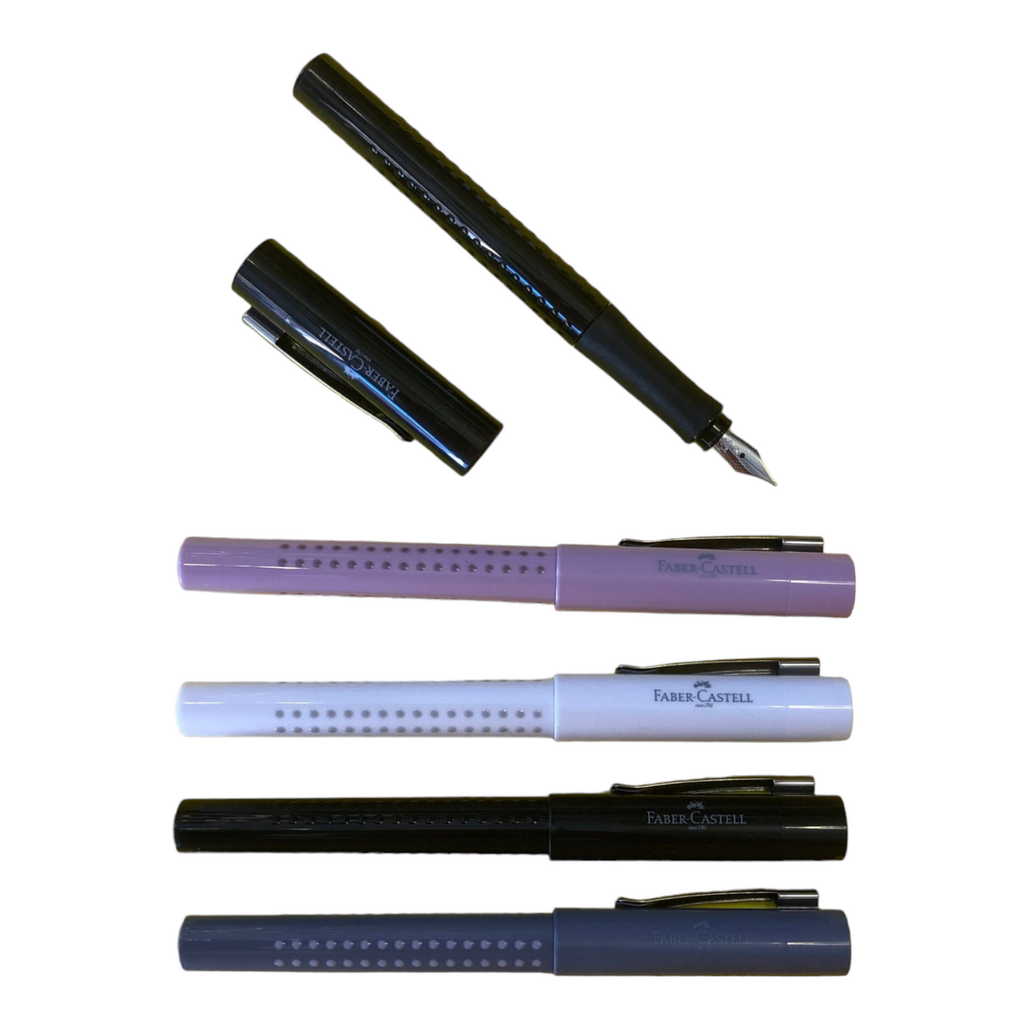 FABER CASTELL - Penna stilografica con corpo grip