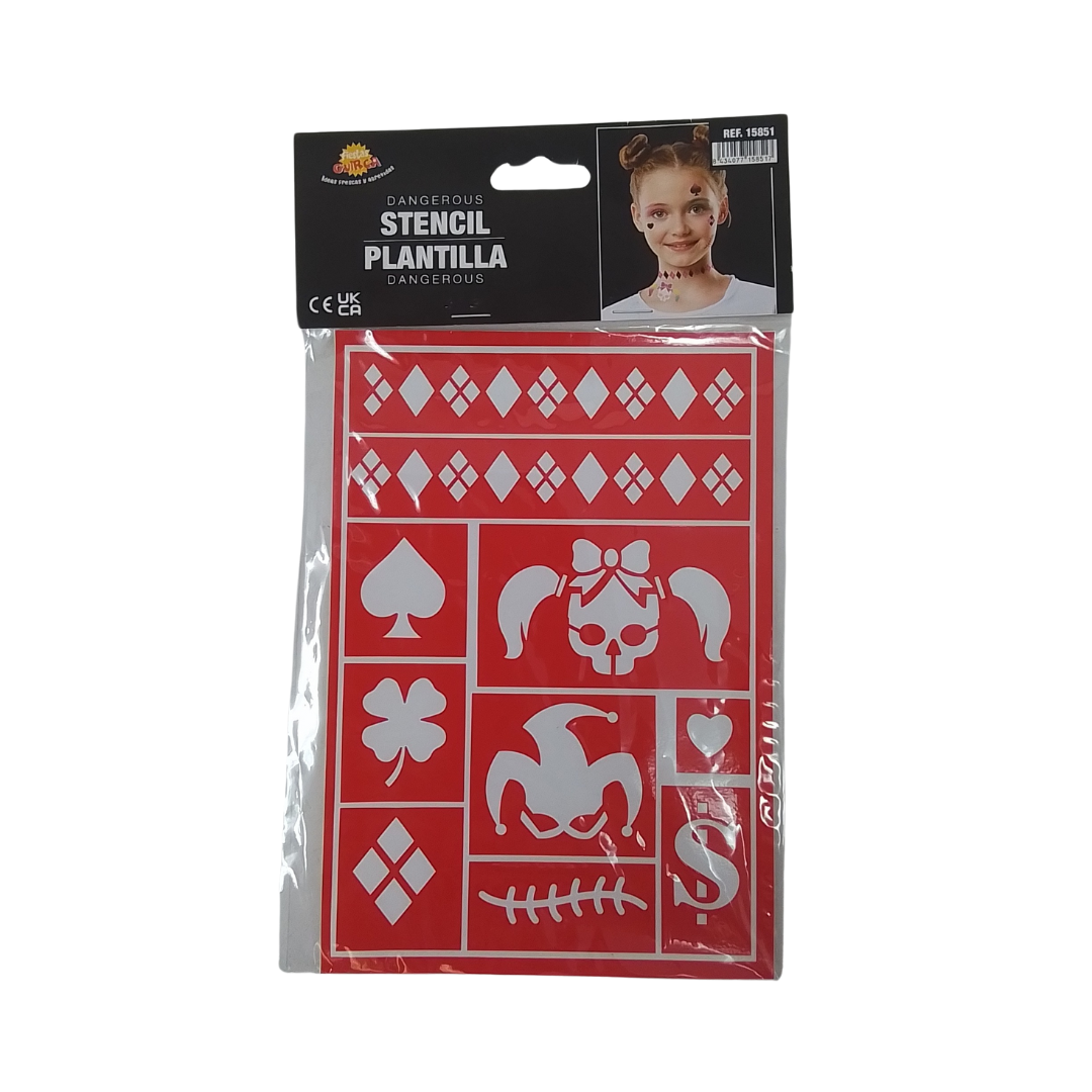 FIESTAS GUIRCA - STENCIL PER TRUCCO