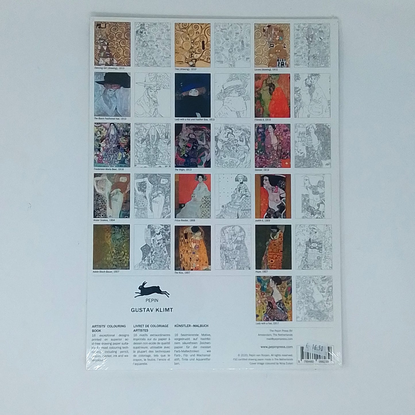 Pepin - Artists Colouring Book