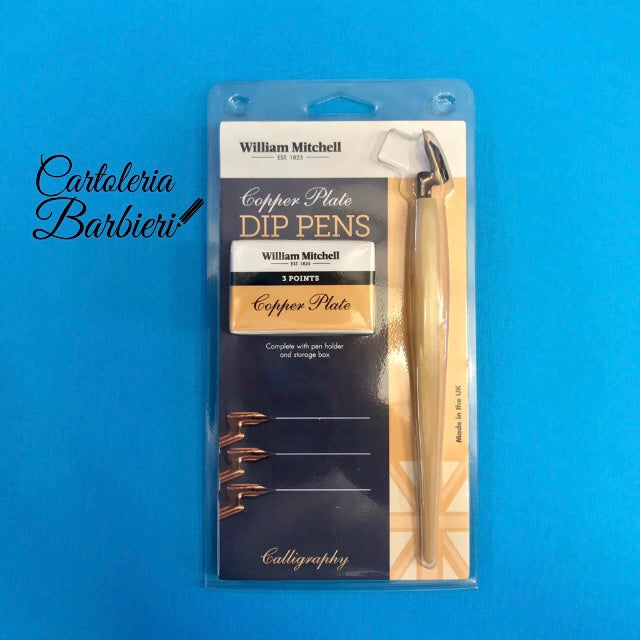WILLIAM MITCHELL - Pennino calligrafico con punte in metallo