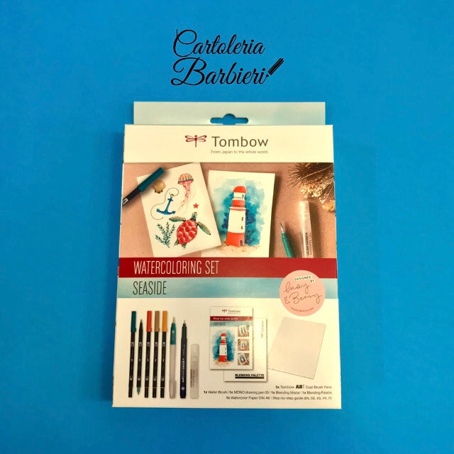 Watercoloring set - Seaside