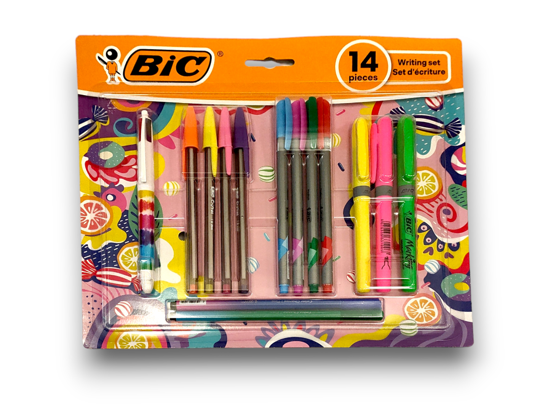 BIC Writing Set 14 pieces
