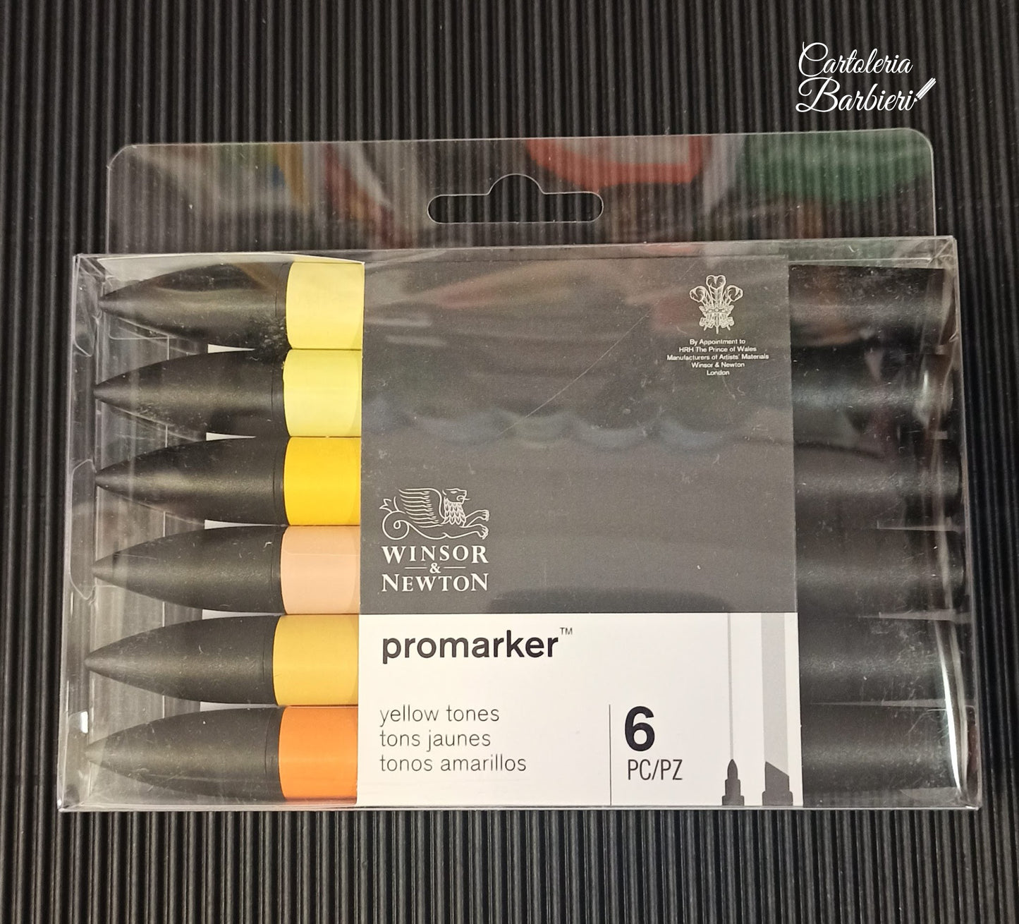 PROMARKER Winsor&Newton (6pz) (Base Alcol)