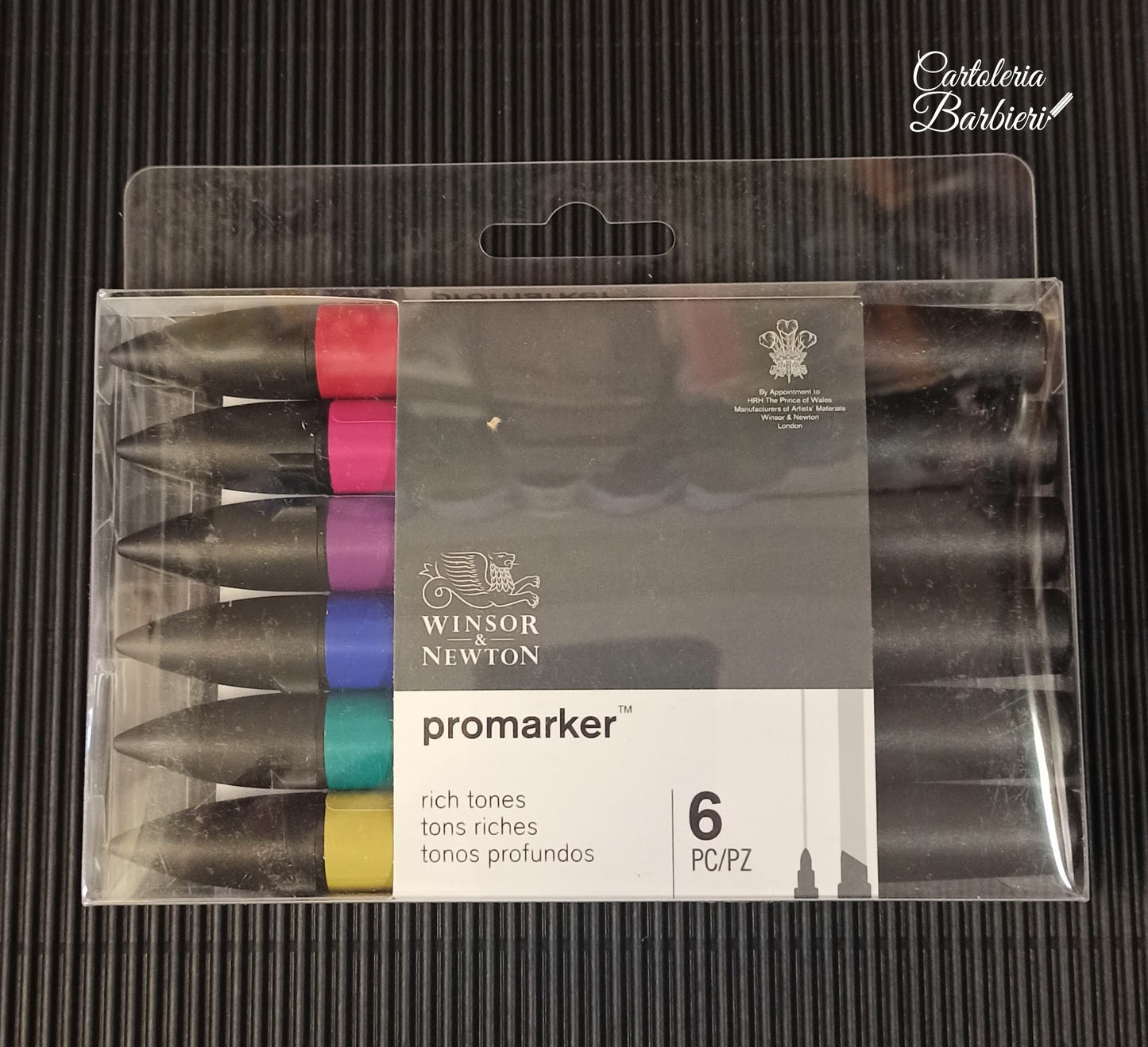 PROMARKER Winsor&Newton (6pz) (Base Alcol)