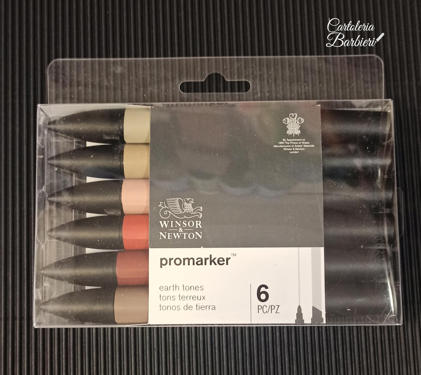 PROMARKER Winsor&Newton (6pz) (Base Alcol)