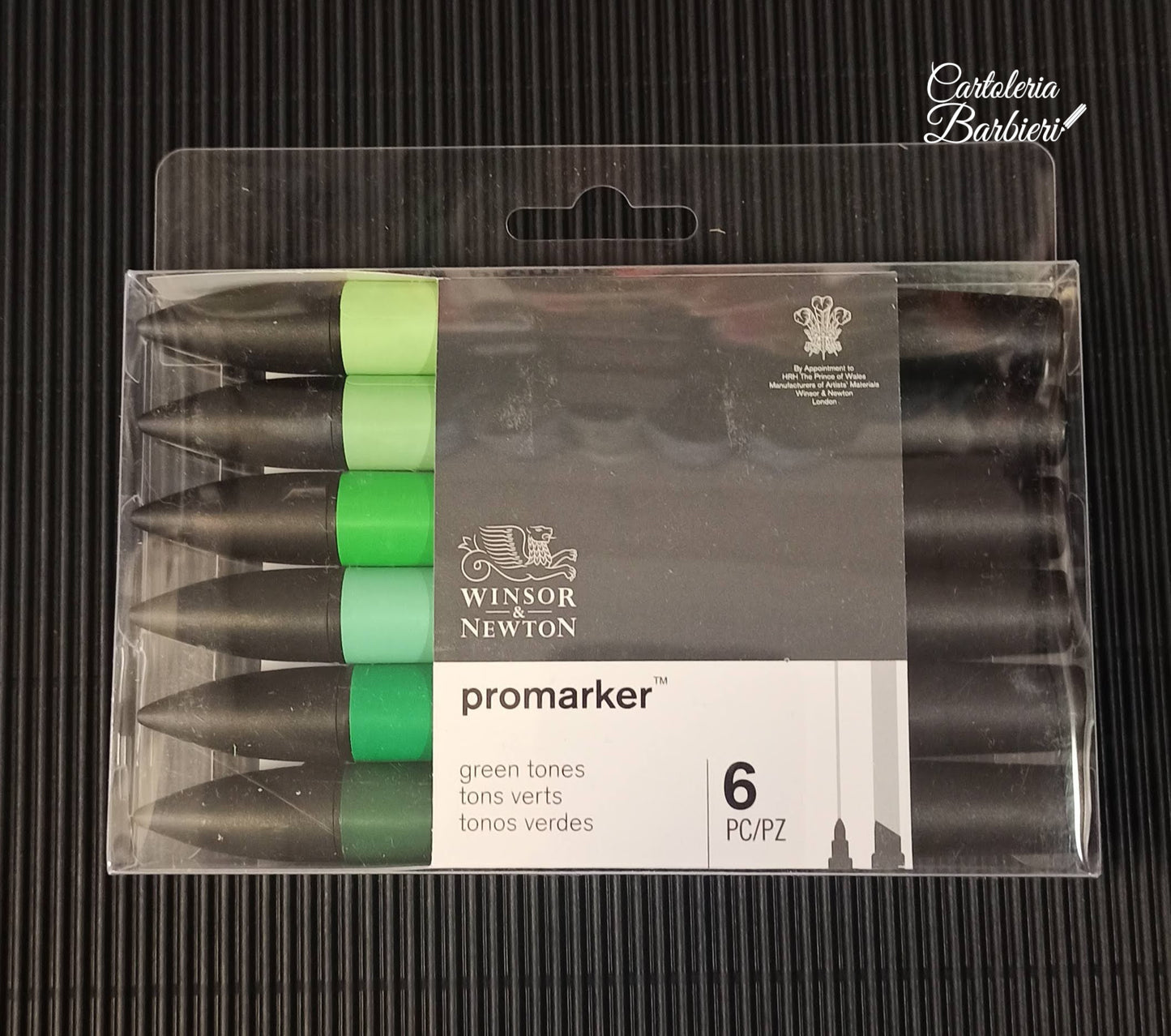 PROMARKER Winsor&Newton (6pz) (Base Alcol)