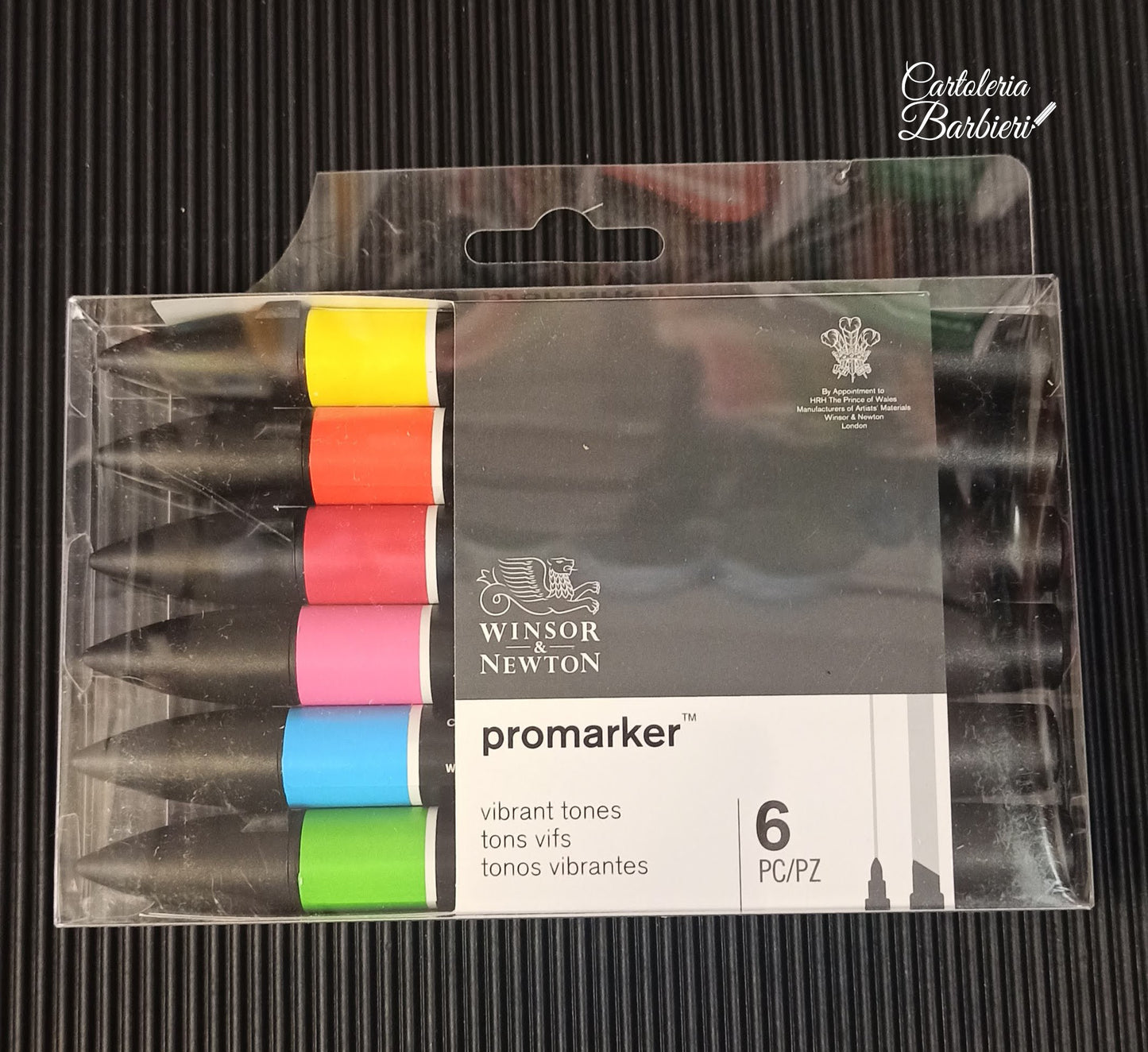 PROMARKER Winsor&Newton (6pz) (Base Alcol)