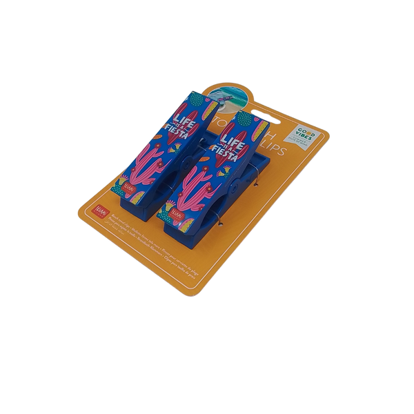 LEGAMI - GOOD VIBES BEACH TOWEL CLIPS