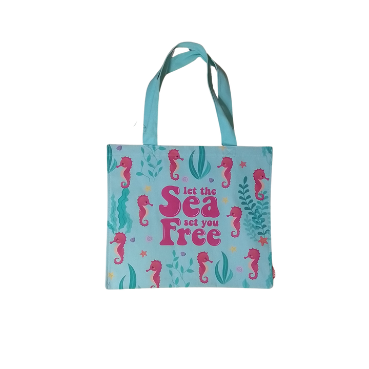 LEGAMI - BEACH BAG LET THE SEA SET YOU FREE
