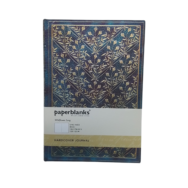 PAPERBLANKS - WILDFLOWER SONG QUADERNO BIANCO MIDI COPERTINA RIGIDA 120GR 144 PAGINE