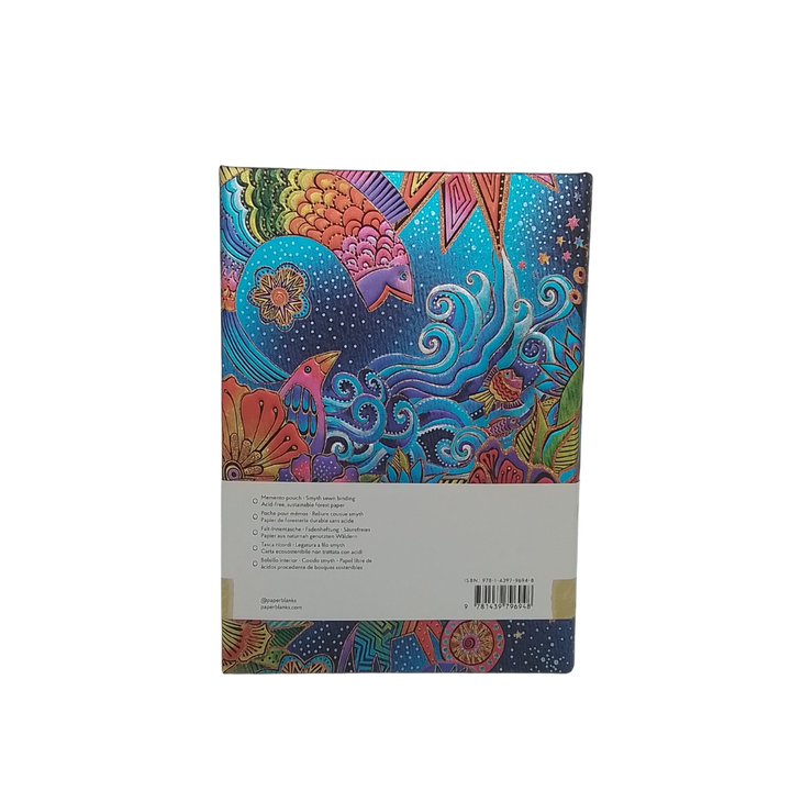 PAPERBLANKS - CELESTIAL MAGIC QUADERNO BIANCO MIDI COPERTINA RIGIDA 120GR 144 PAGINE