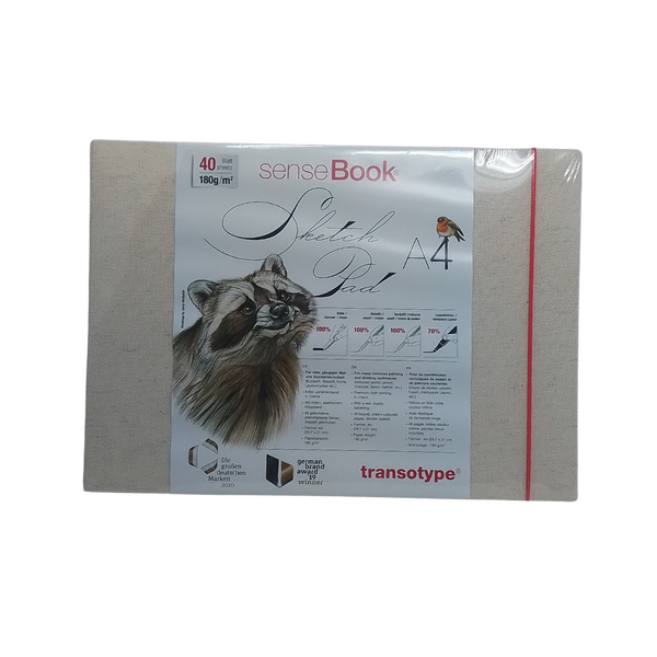 TRANSOTYPE - ALBUM DA DISEGNO SENSEBOOK 180GR A4 40 FOGLI