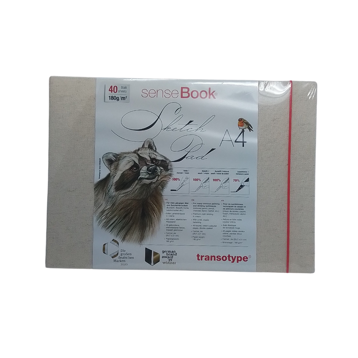 TRANSOTYPE - ALBUM DA DISEGNO SENSEBOOK 180GR A4 40 FOGLI
