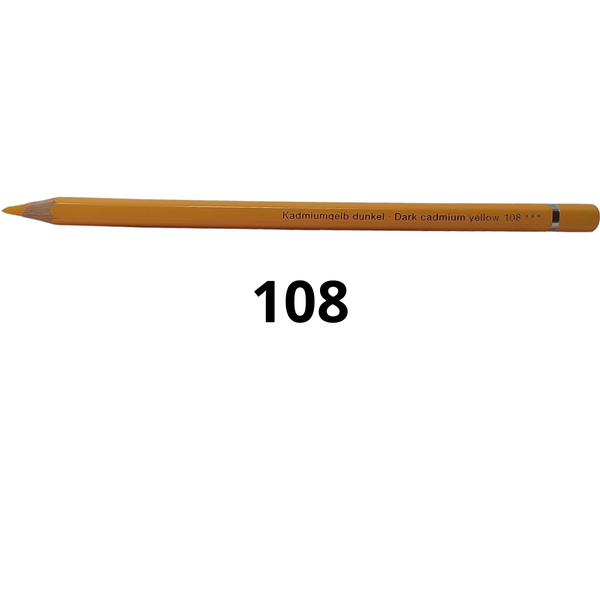 FABER-CASTELL - MATITE ACQUERELLABILI ALBRECHT DURER 108 DARK CADMIUM YELLOW
