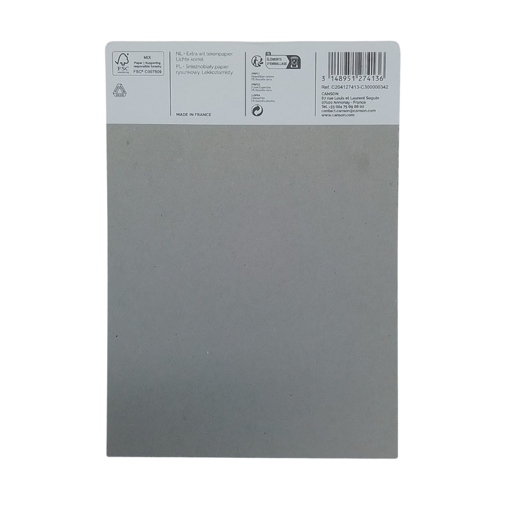 CANSON - BLOCCO 1557 CARTA DA DISEGNO 180GR A5