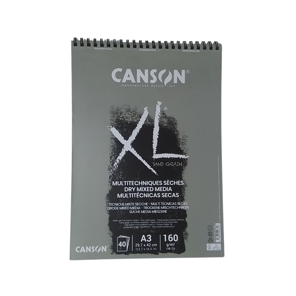 CANSON - XL SAND GRAIN (CARTA GRIGIA SABBIATA) A3 29.7 X 42