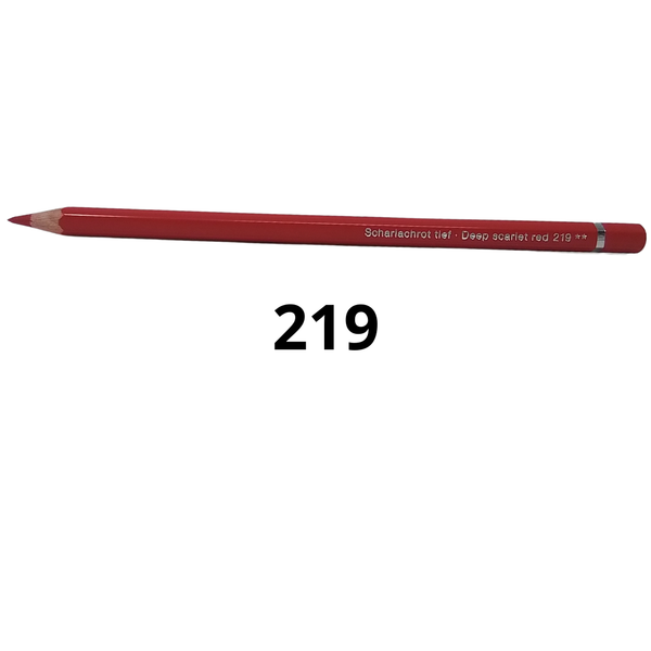 FABER-CASTELL - MATITE ACQUERELLABILI ALBRECHT DURER 219 DEEP SCARLET RED
