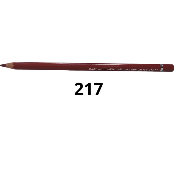 FABER-CASTELL - MATITE ACQUERELLABILI ALBRECHT DURER 217 MIDDLE CADMIUM RED