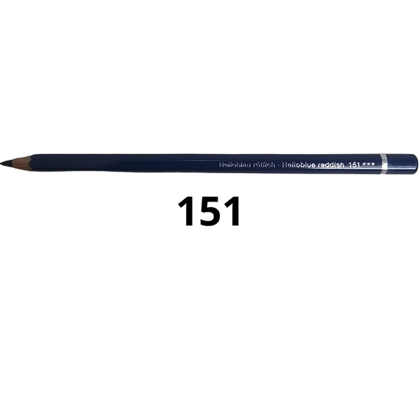 FABER-CASTELL - MATITE ACQUERELLABILI ALBRECHT DURER 151 HELIOBLUE REDDISH