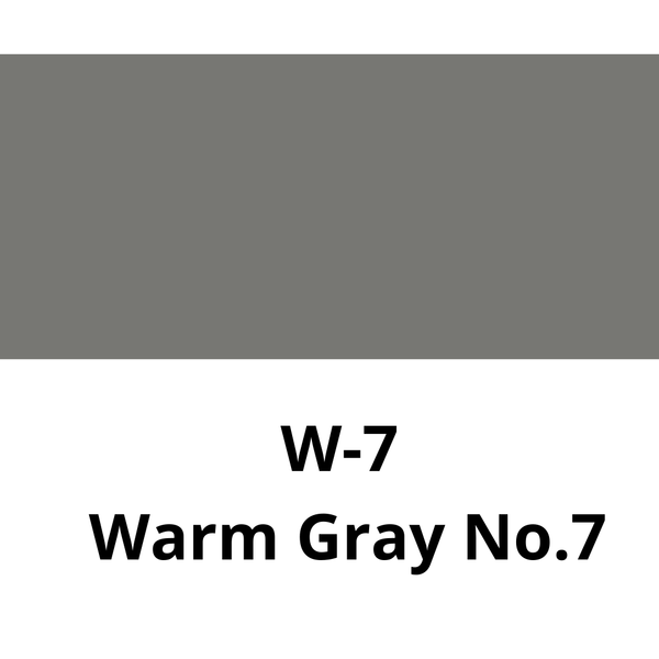 COPIC - CIAO BRUSH PEN SFUSI (SCALA GRIGI) W-7 WARM GRAY NO.7