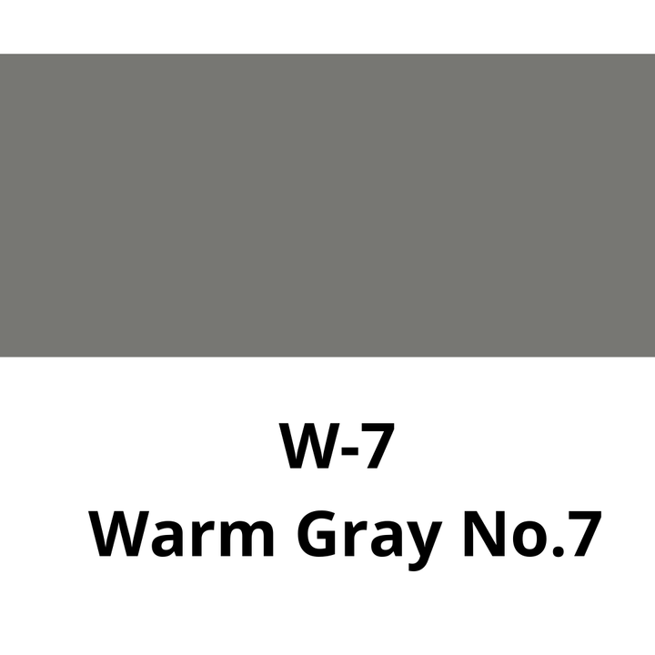 COPIC - CIAO BRUSH PEN SFUSI (SCALA GRIGI) W-7 WARM GRAY NO.7