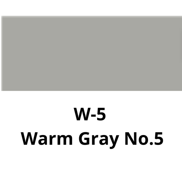 COPIC - CIAO BRUSH PEN SFUSI (SCALA GRIGI) W-5 WARM GRAY NO.5