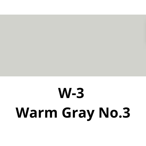 COPIC - CIAO BRUSH PEN SFUSI (SCALA GRIGI) W-3 WARM GRAY NO.3