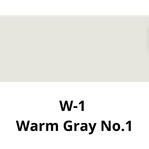 COPIC - CIAO BRUSH PEN SFUSI (SCALA GRIGI) W-1 WARM GRAY NO.1