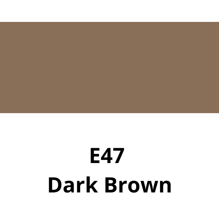 COPIC - CIAO BRUSH PEN SFUSI (TONALITÀ CALDE) E47 DARK BROWN