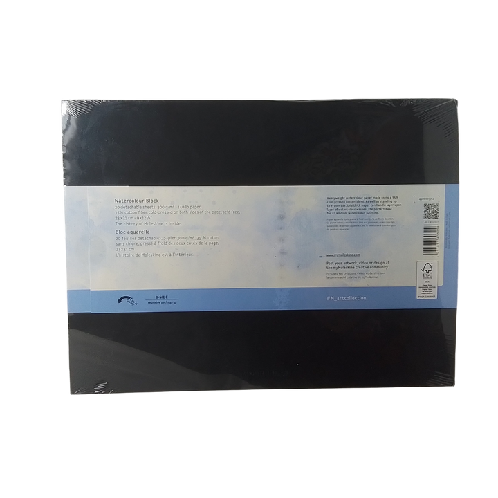 MOLESKINE - BLOCCO ART COLLECTION WATERCOLOR 300GR 23X31