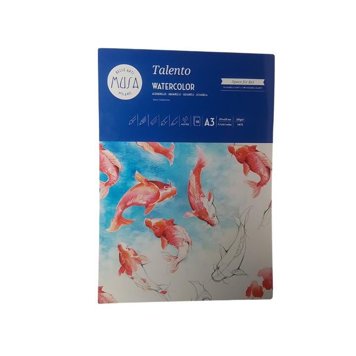 MUSA - BLOCCO TALENTO 300GR A3