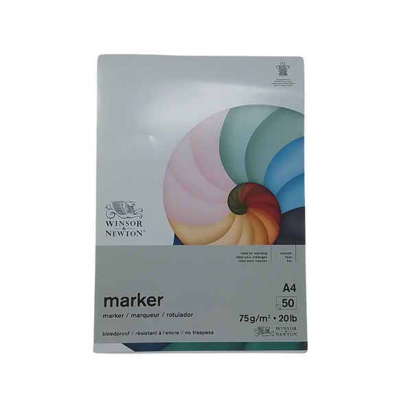WINSOR & NEWTON - BLOCCO MARKER A4 75GR