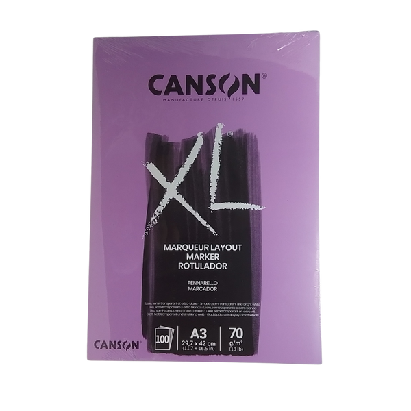 CANSON - XL MARKER (CARTA DA PENNARELLO) A3