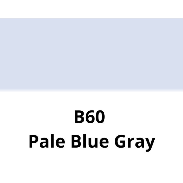 COPIC - CIAO BRUSH PEN SFUSI (TONALITÀ FREDDE) B60 PALE BLUE GRAY