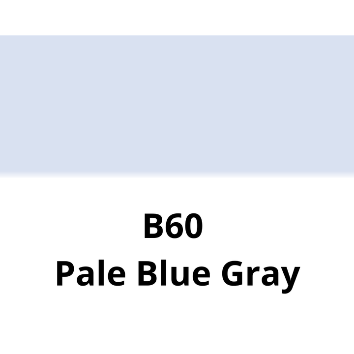 COPIC - CIAO BRUSH PEN SFUSI (TONALITÀ FREDDE) B60 PALE BLUE GRAY