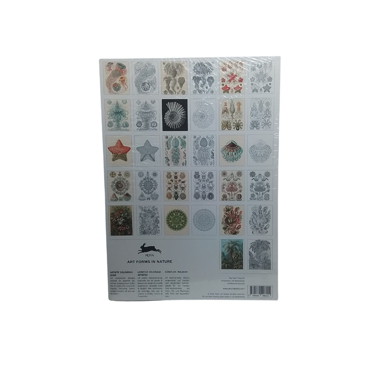 PEPIN - HAECKEL'S ART FORMS IN NATURE ARTISTS' COLOURING BOOK