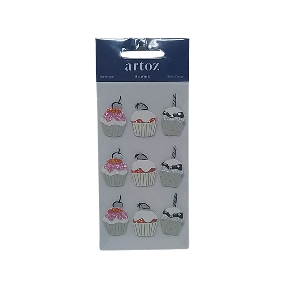 ARTOZ - STICKERS CUPCAKE
