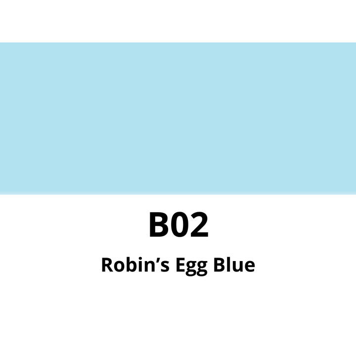 COPIC - CIAO BRUSH PEN SFUSI (TONALITÀ FREDDE) B02 ROBIN'S EGG BLUE